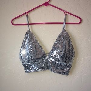 Love culture sparkles crop top!